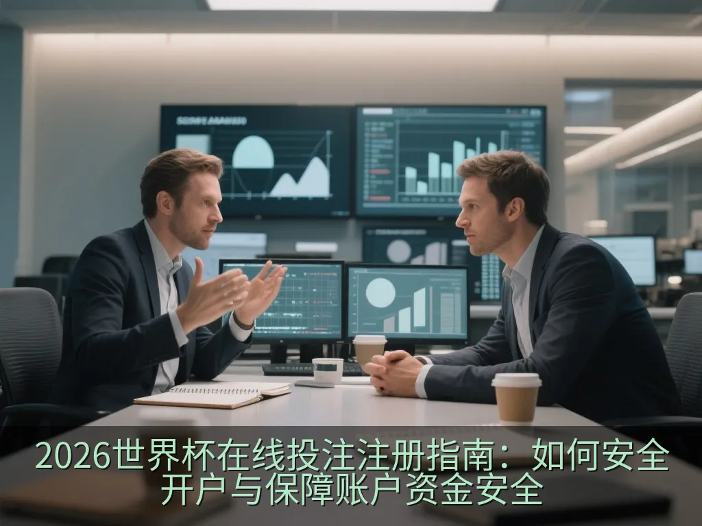 干净的书桌上放着平板电脑和银色密码锁,屏幕上显示安全的绿色图表